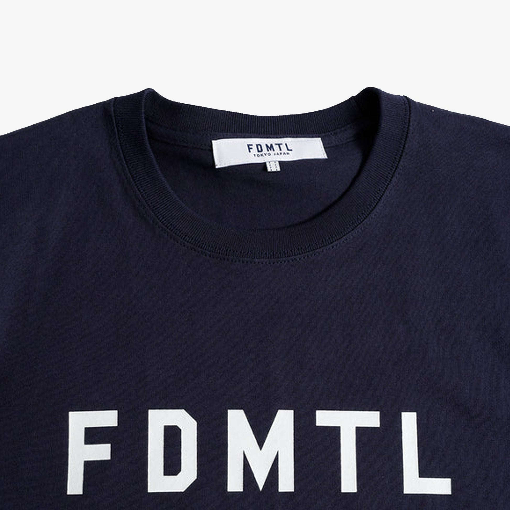 FDMTL | FDMTL LOGO TEE { NAVY