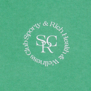 SPORTY & RICH | SRHWC DISCO SHORT { VERDE/WHITE