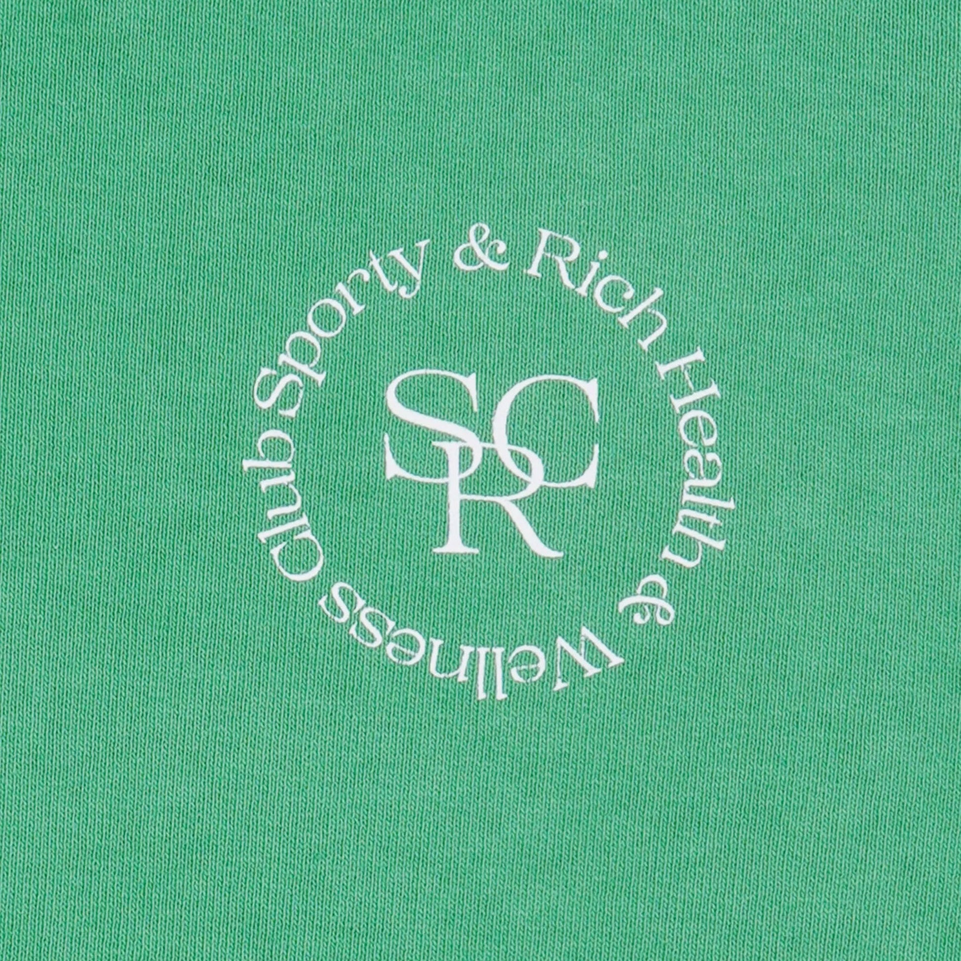 SPORTY & RICH | SRHWC DISCO SHORT { VERDE/WHITE
