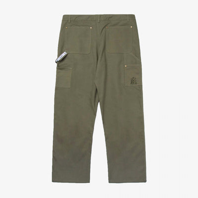 HUF | GILMAN DOUBLE KNEE PANT  { OLIVE