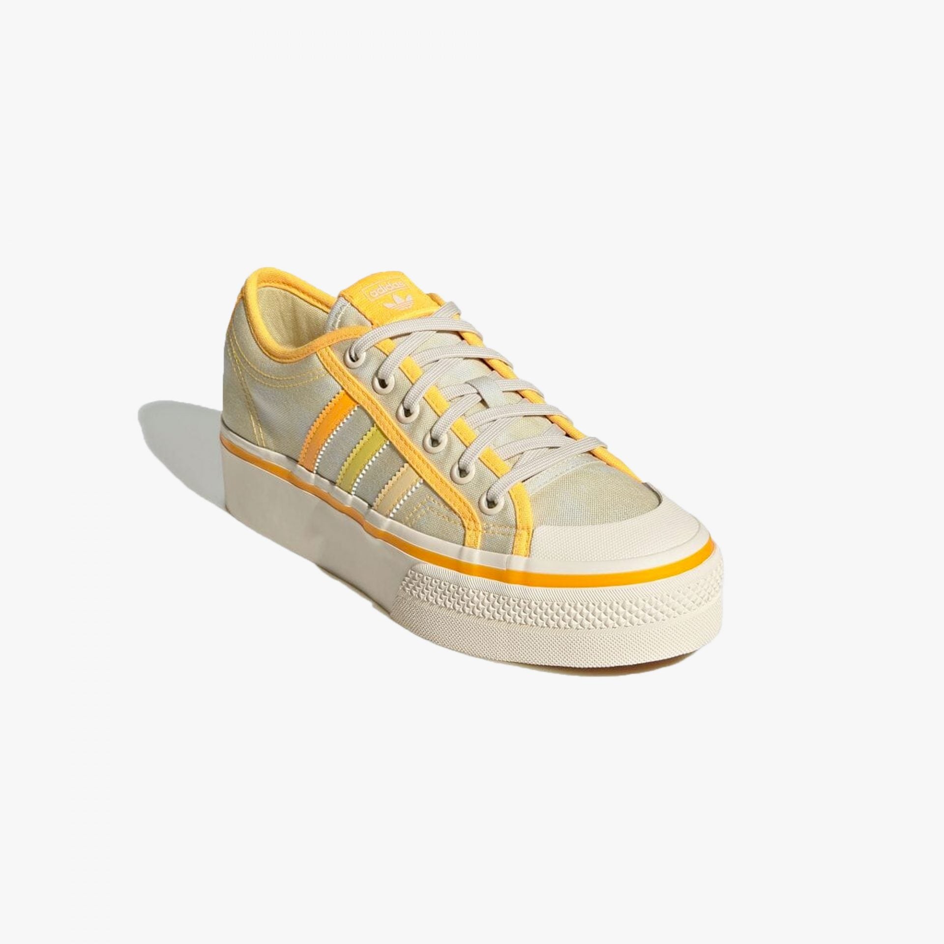 Adidas Originals | NIZZA PLATFORM  { ALMOST YELLOW / ORANGE TINT