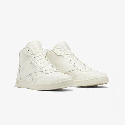 Reebok | CLUB HIGH TOP  { CHALK / PORCELAIN PINK