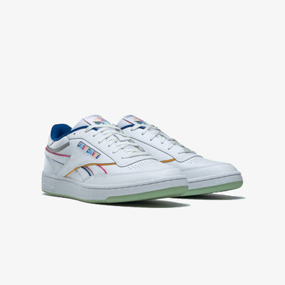 Reebok | CLUB C REVENGE  { CLOUD WHITE / SILVER METALLIC