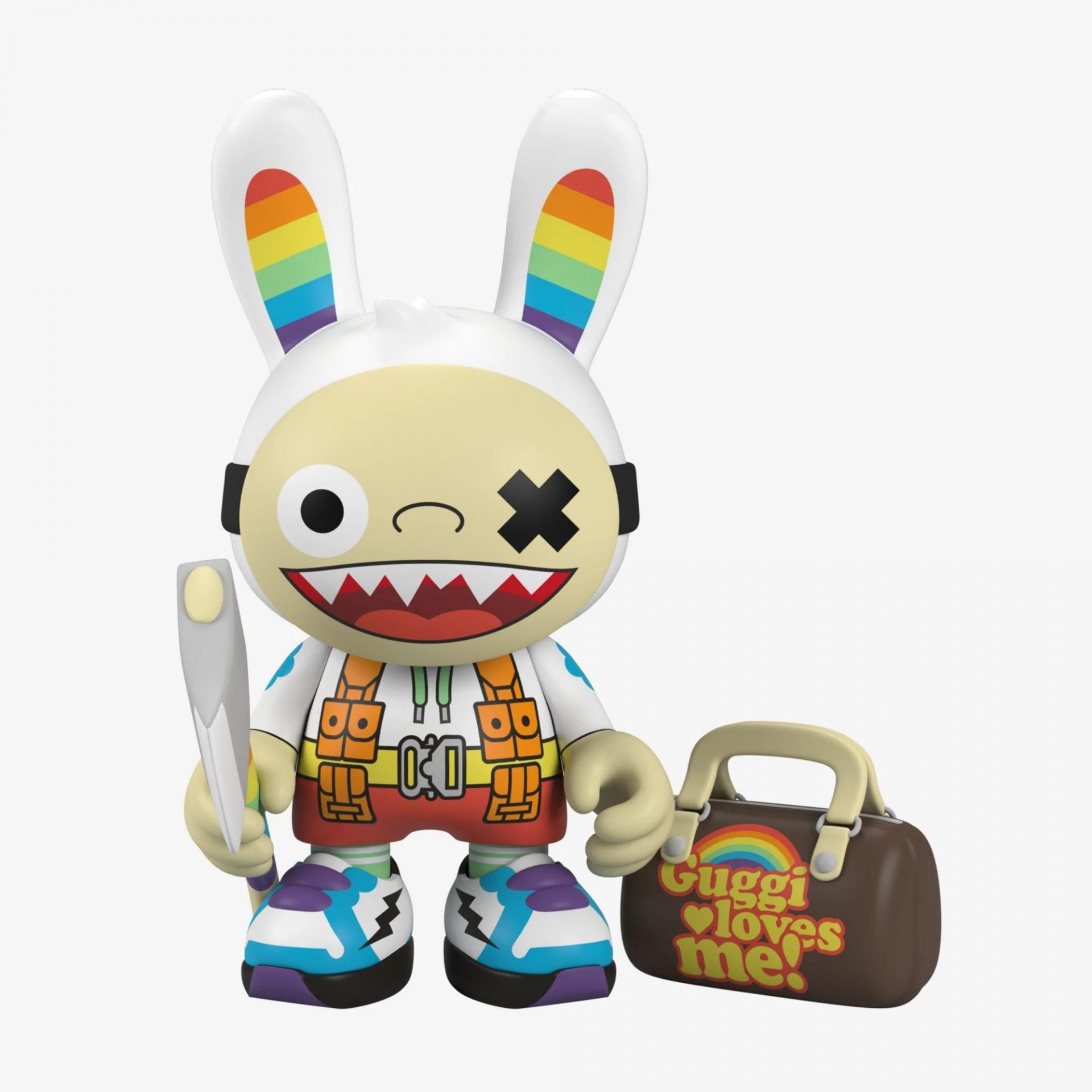SUPERPLASTIC | PRIDE FASHION EDC SUPERGUGGI 8" BY GUGGIMON
