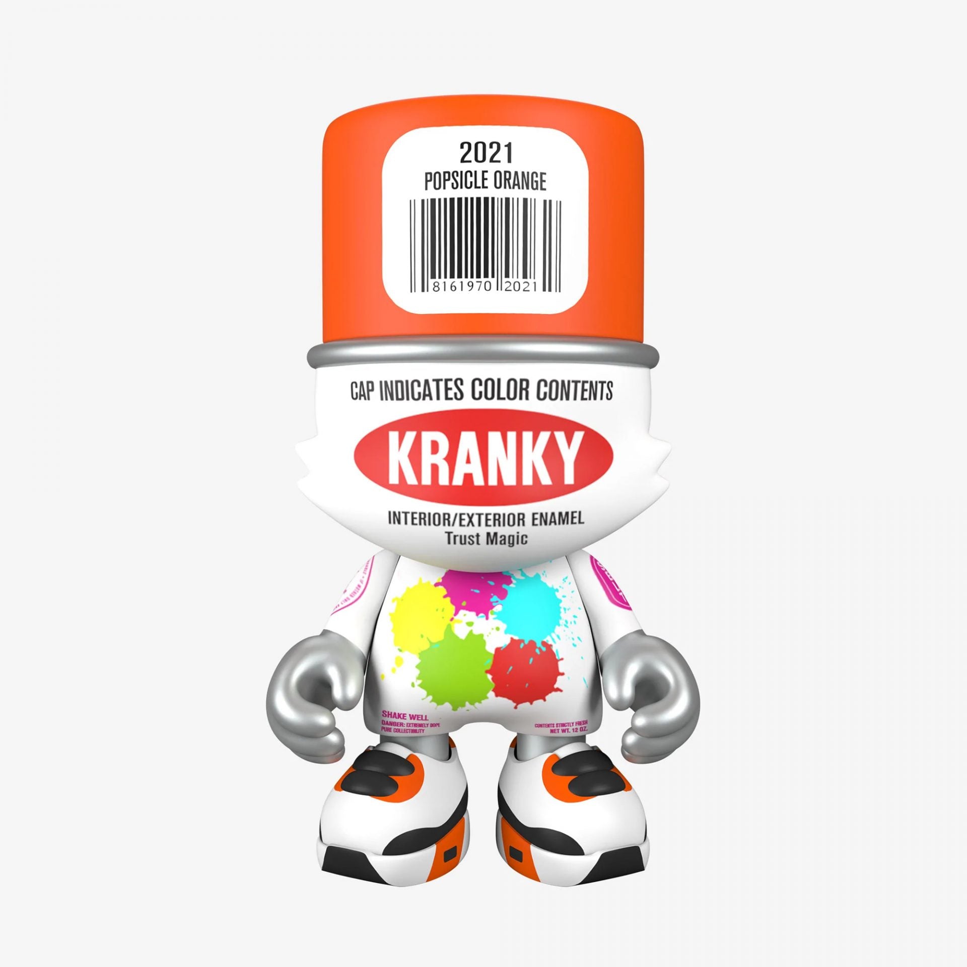 SUPERPLASTIC | POPSCLE ORANGE SUPERKRANKY 8" BY SKET ONE