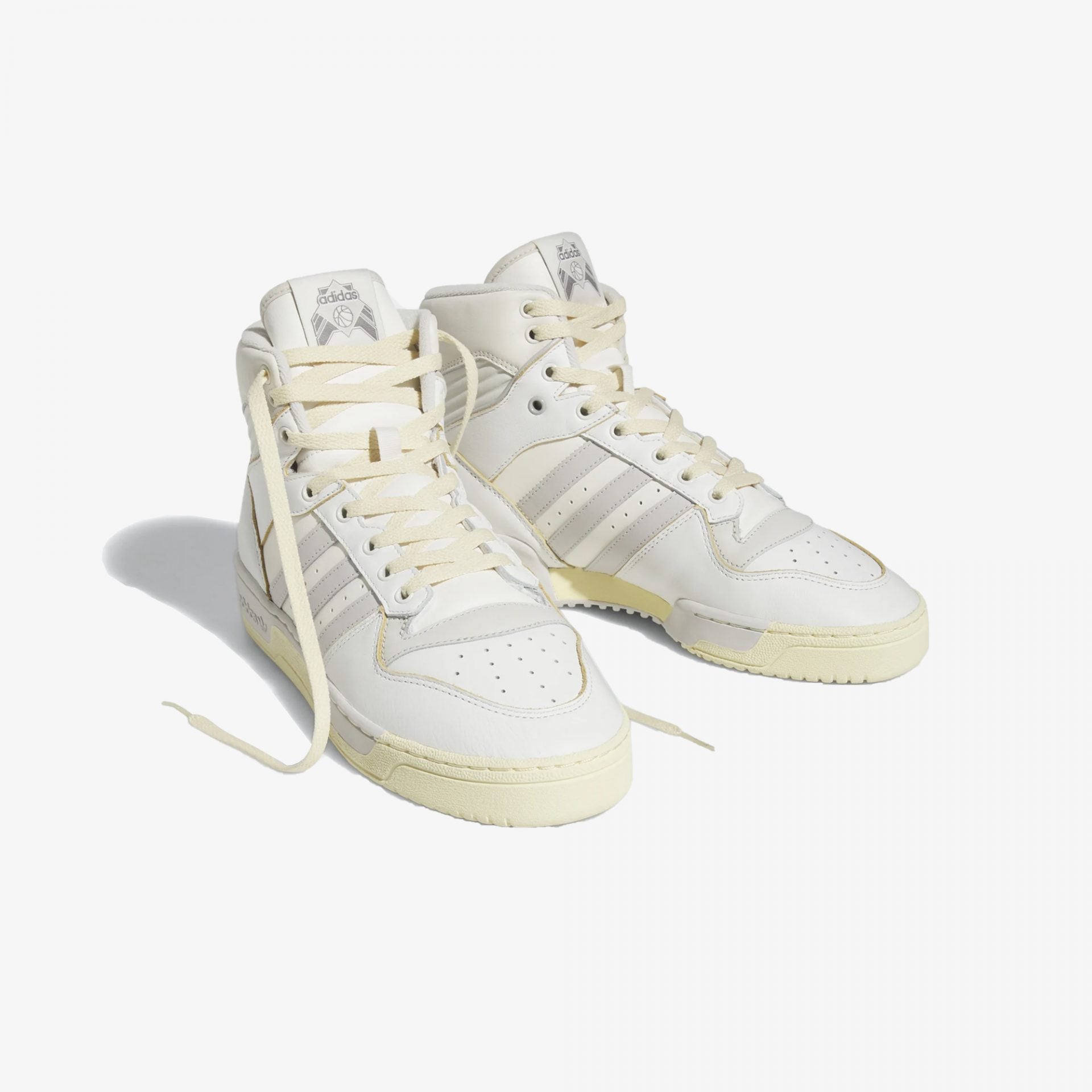Adidas Originals | RIVALRY HI  { CHALK WHITE