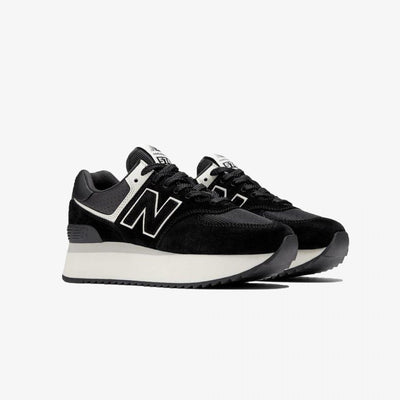 New Balance | 574+  { BLACK
