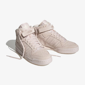 Adidas Originals | FORUM MID  { CREAM WHITE