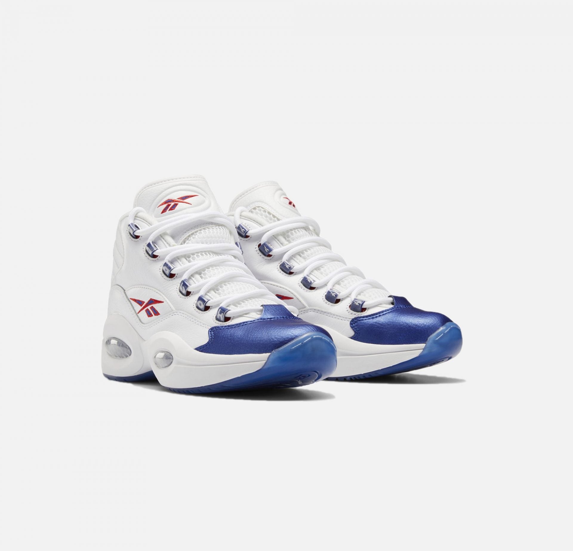 Reebok | QUESTION MID  { BLUE TOE