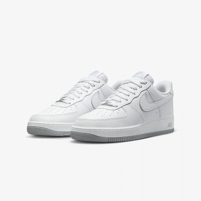 Nike | AIR FORCE 1 '07 { WHITE/WOLF GREY-WHITE