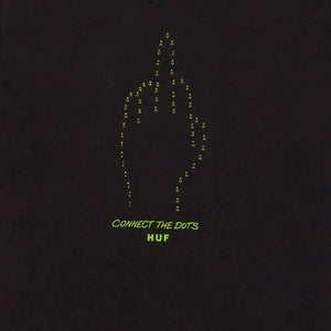 HUF | CONNECT THE DOTS T-SHIRT 'BLACK'