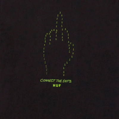 HUF | CONNECT THE DOTS T-SHIRT 'BLACK'