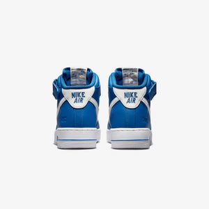 Nike | AIR FORCE 1 MID '07 LV8 { BLUE JAY/YELLOW OCHRE