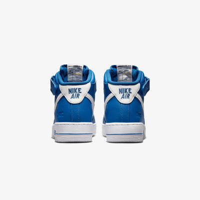 Nike | AIR FORCE 1 MID '07 LV8 { BLUE JAY/YELLOW OCHRE