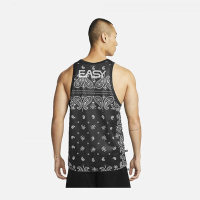 Nike | DRI-FIT KD SLEEVELESS TOP  { BLACK / SUMMIT WHITE