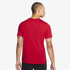 Nike | JORDANJ JUMPMAN T-SHIRT  { BLACK / GYM RED