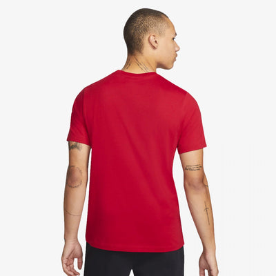 Nike | JORDANJ JUMPMAN T-SHIRT  { BLACK / GYM RED