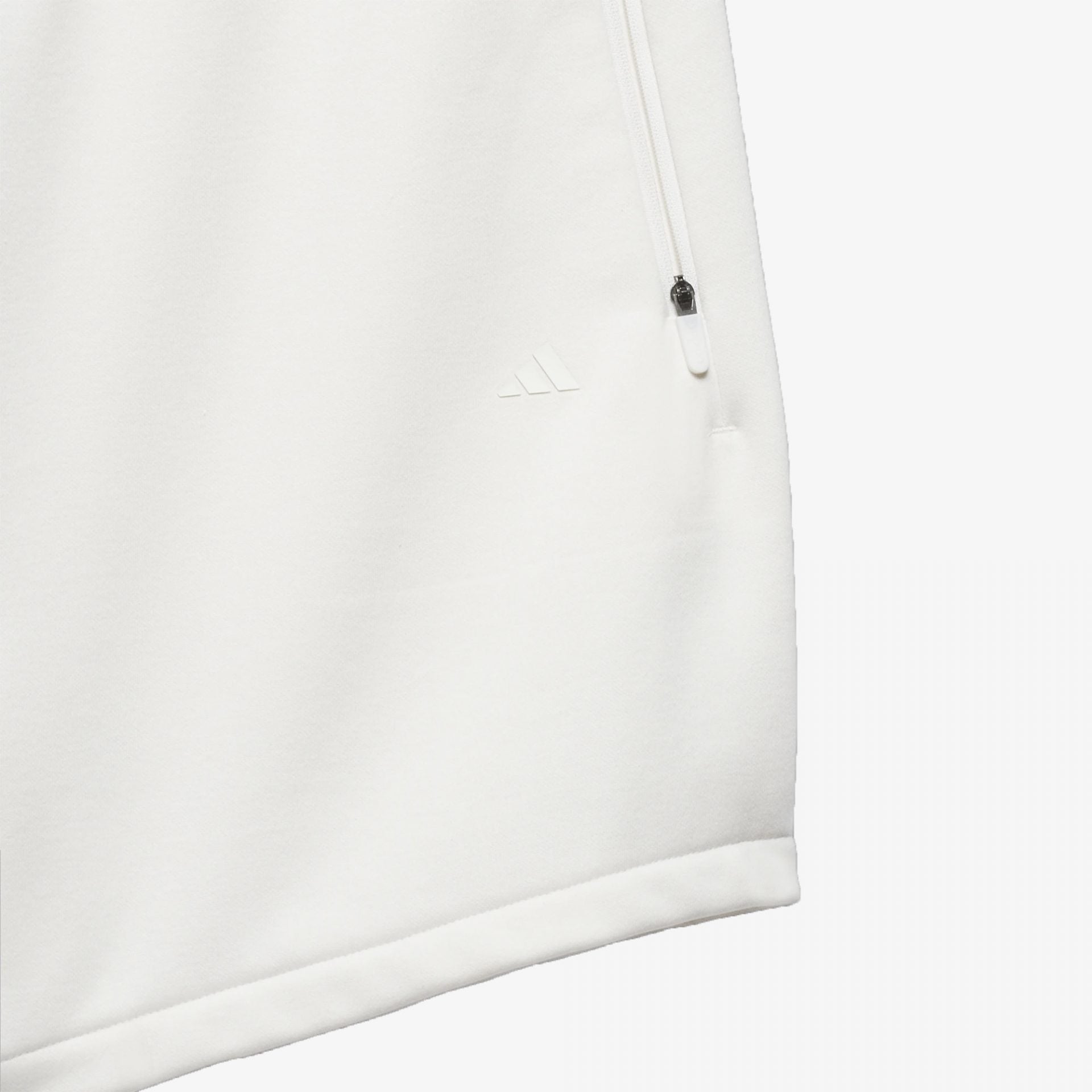 Adidas | BASKETBALL SHORTS  { WHITE
