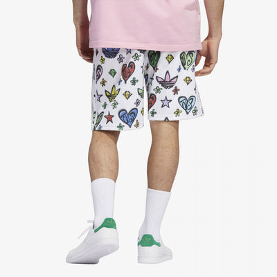 Adidas Originals | JEREMY SCOTT MONOGRAM SHORTS  { MULTI