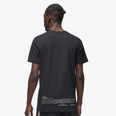 Jordan | JORDAN 23 ENGINEERED T-SHIRT  { BLACK / WHITE