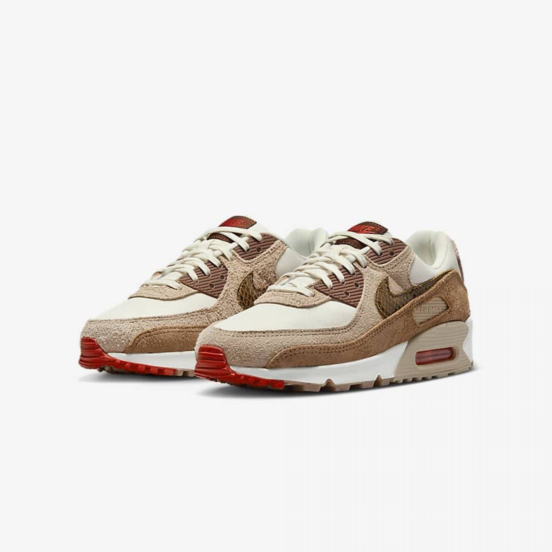 Nike | AIR MAX 90 AMD  { PALE IVORY/SUMMIT WHITE