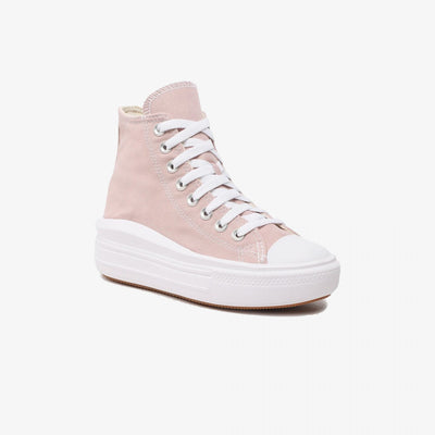 Converse | CHUCK TAYLOR ALL STAR MOVE PLATFORM  { STONE MAUVE/WHITE