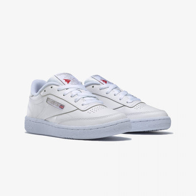 Reebok | CLUB C 85  { WHITE / LIGHT GREY