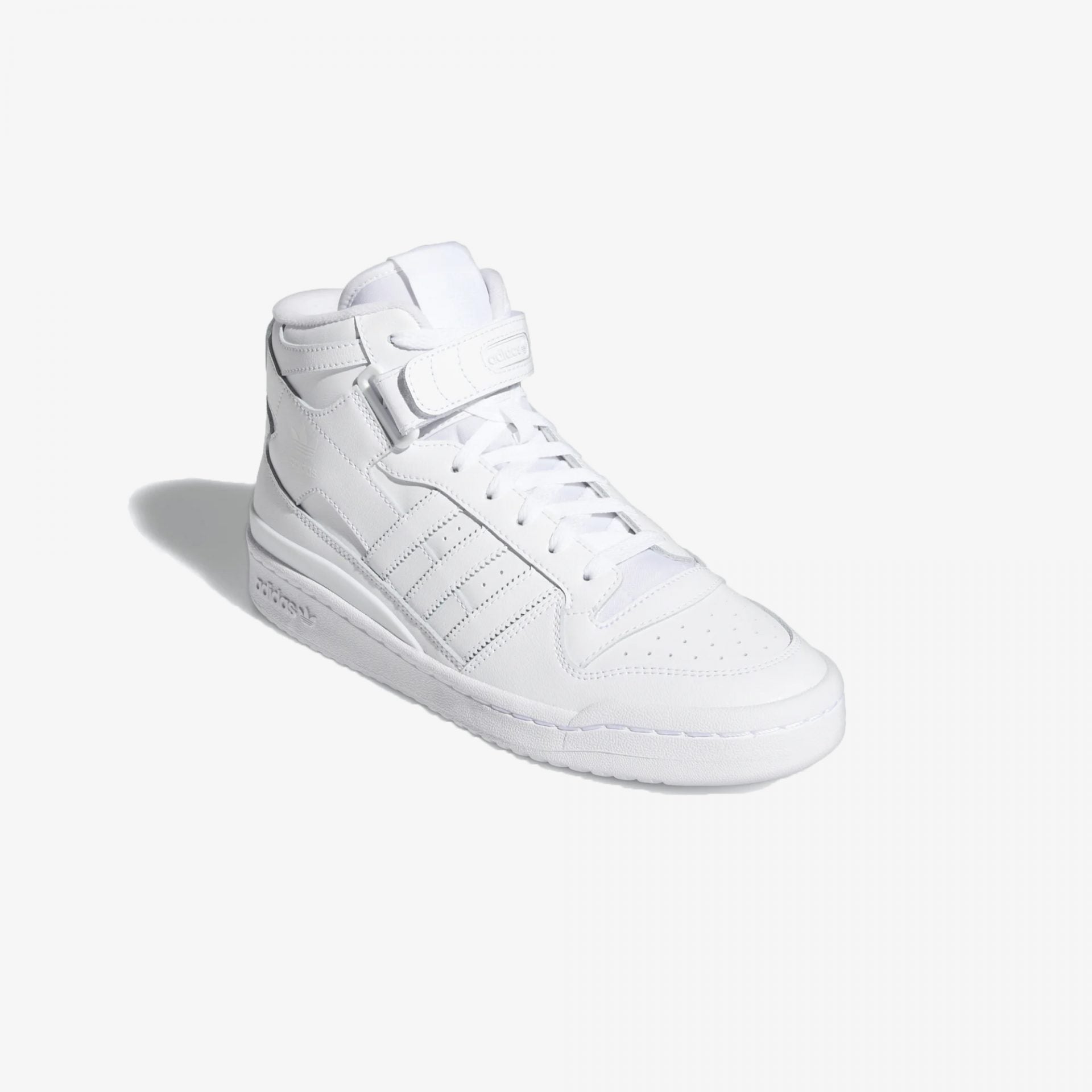 Adidas Originals | FORUM MID  { CLOUD WHITE