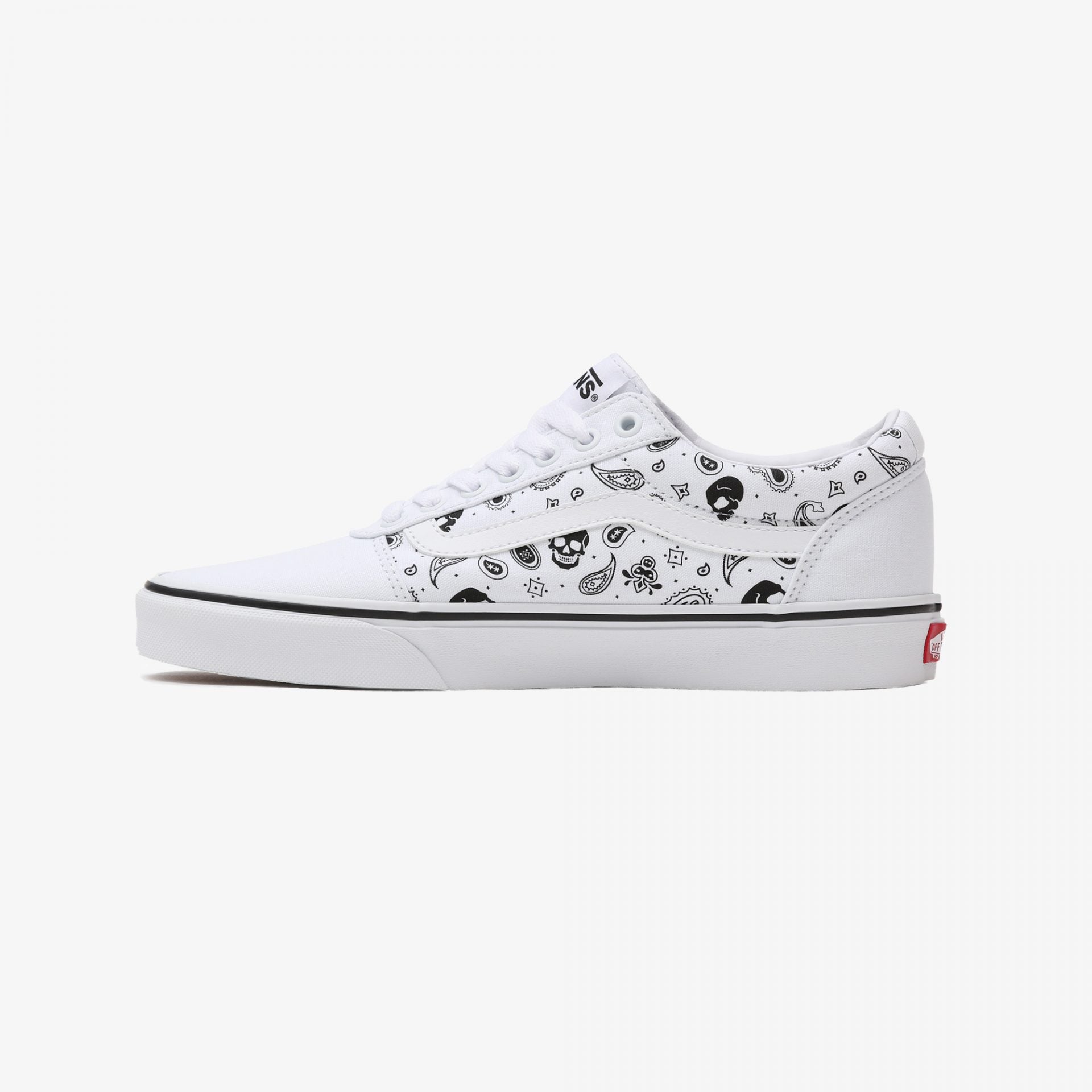 Vans | WARD  { WHITE/BLACK