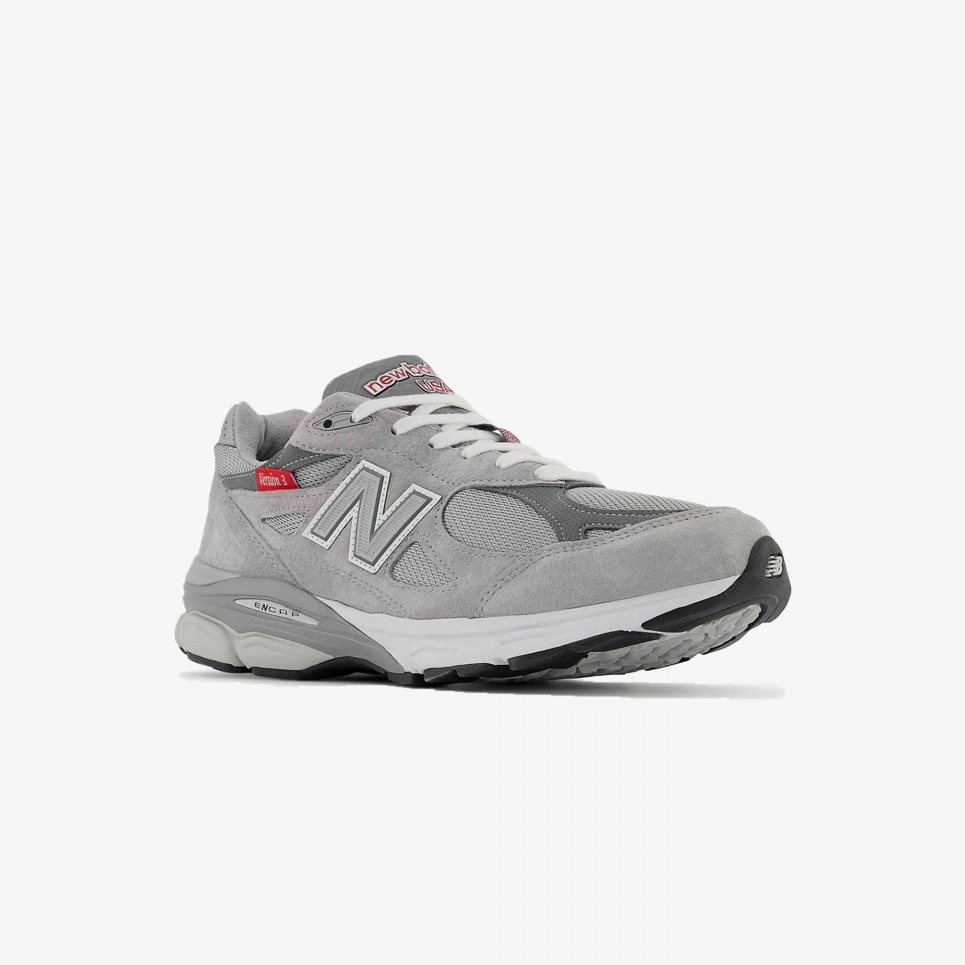 New Balance | 990V3  { GREY/RED