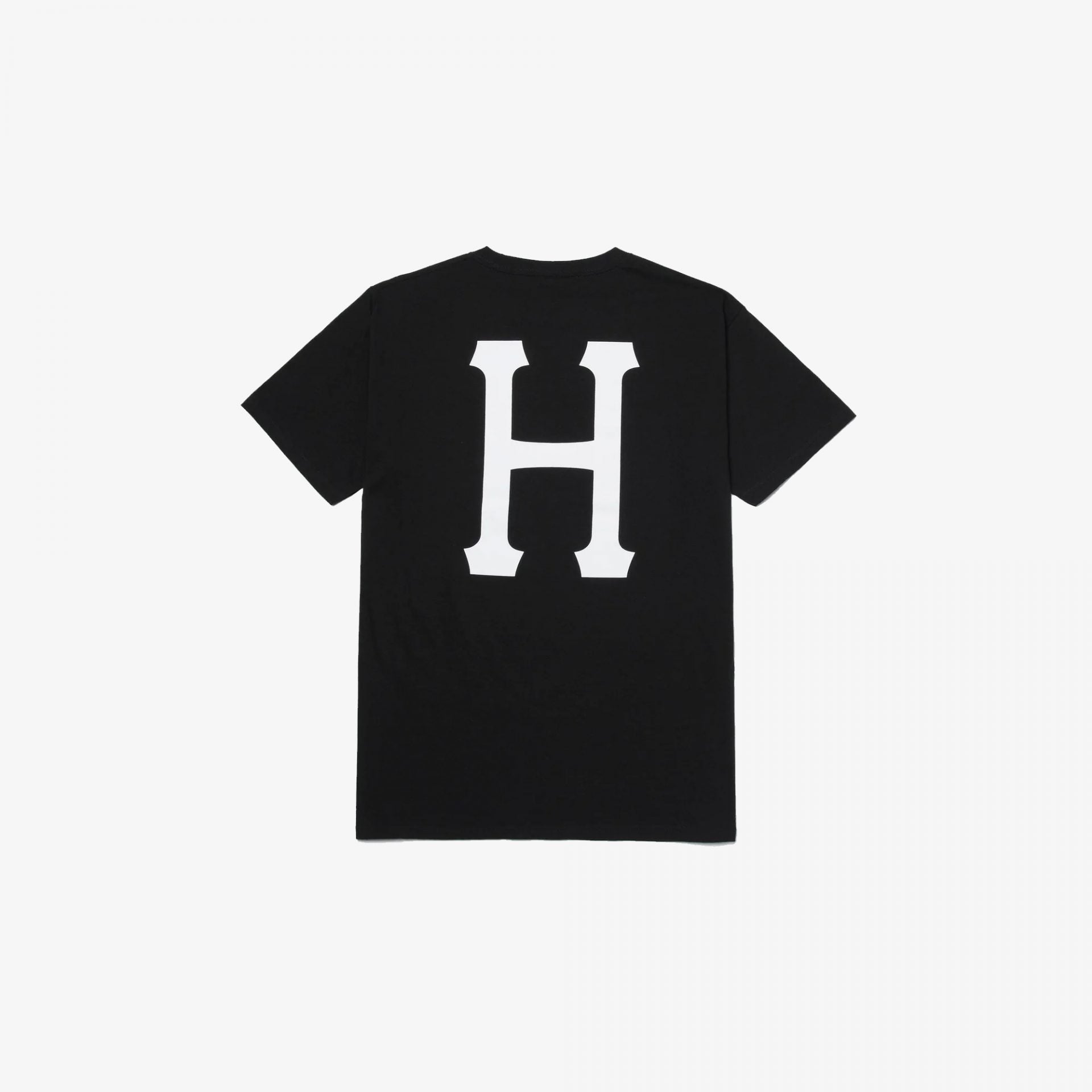 HUF | ESSENTIALS CLASSIC H TEE  { BLACK