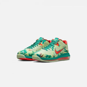 Nike | LEBRON IX LOW  { WHITE LIME / BRIGHT MANGO