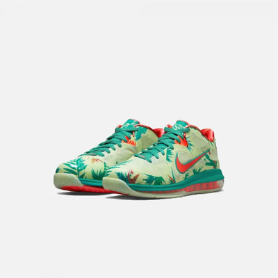 Nike | LEBRON IX LOW  { WHITE LIME / BRIGHT MANGO