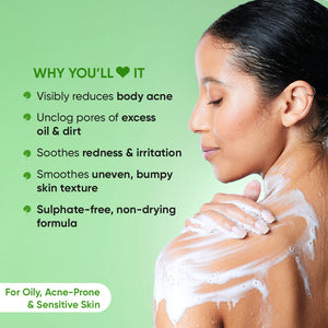 Cica + 1% Salicylic Exfoliating Shower Gel