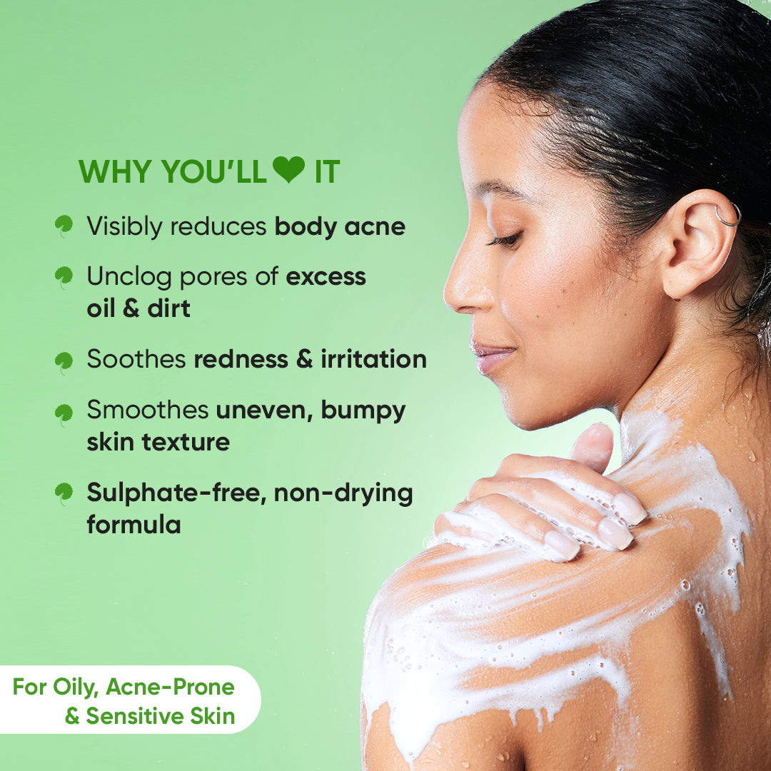 Cica + 1% Salicylic Exfoliating Shower Gel
