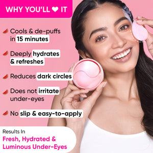 Watermelon Cooling Hydrogel Eye Patches
