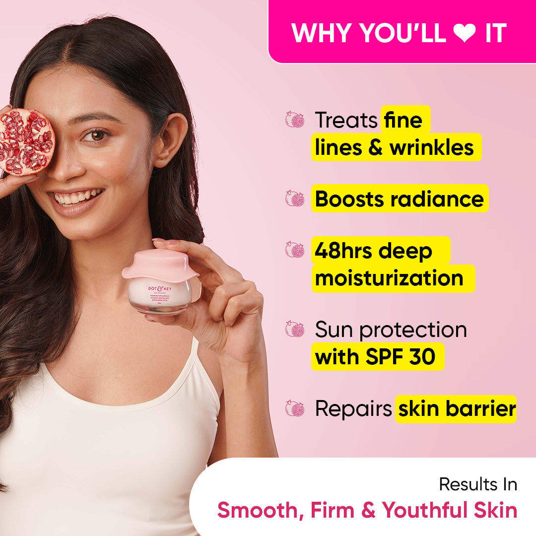 Pomegranate + Multi-Peptide Anti Ageing Moisturizer SPF 30