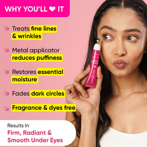 Pomegranate + Retinol Eye Cream for Fine Lines & Wrinkles