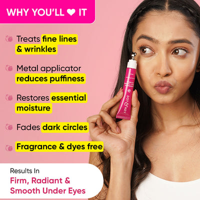 Pomegranate + Retinol Eye Cream for Fine Lines & Wrinkles