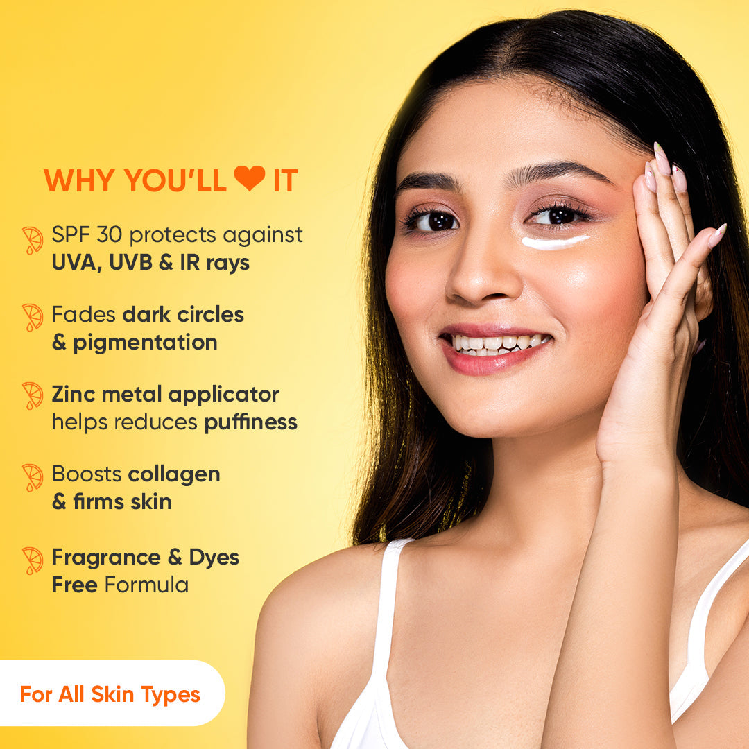 Vitamin C + E Eye Cream SPF 30 for Dark Circles