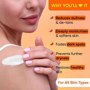 Vitamin C + E Body Lotion for Glowing Skin
