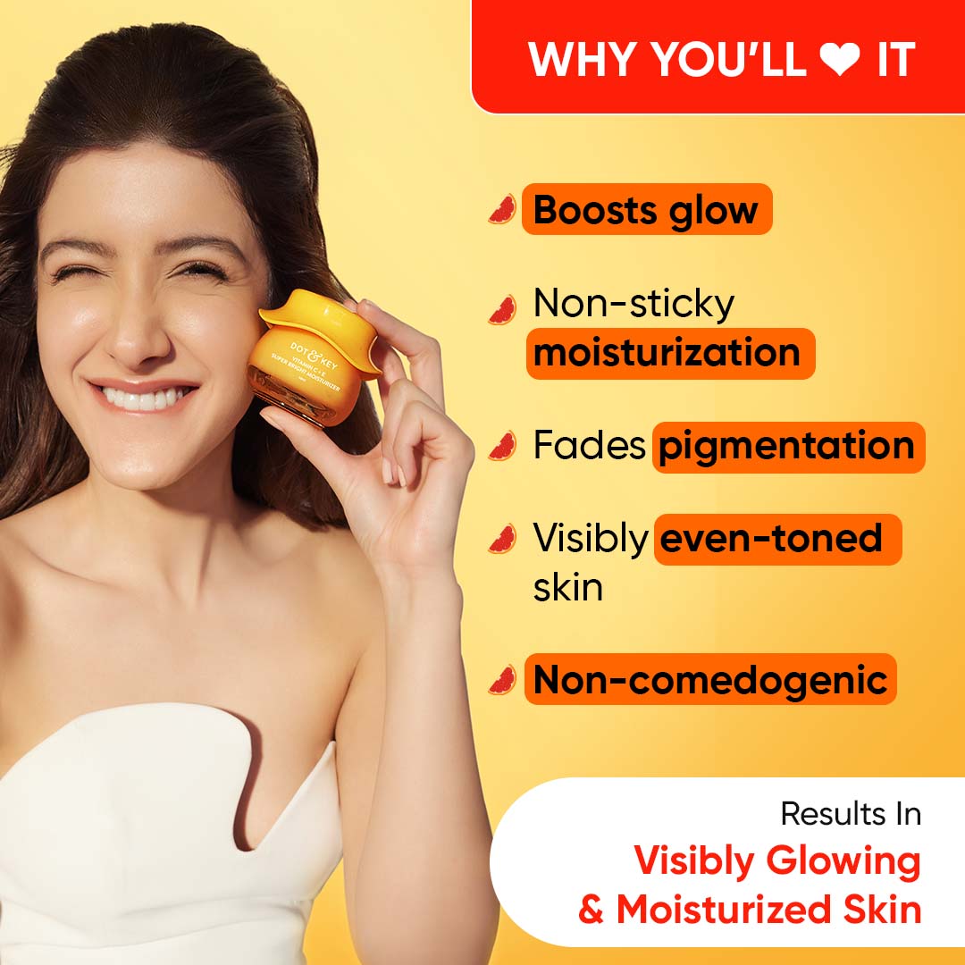 Vitamin C + E Moisturizer for Glowing Skin