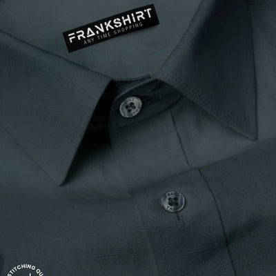 Dark Grey I Formal Shirt I Regular Fit I 100% Cotton Shirt