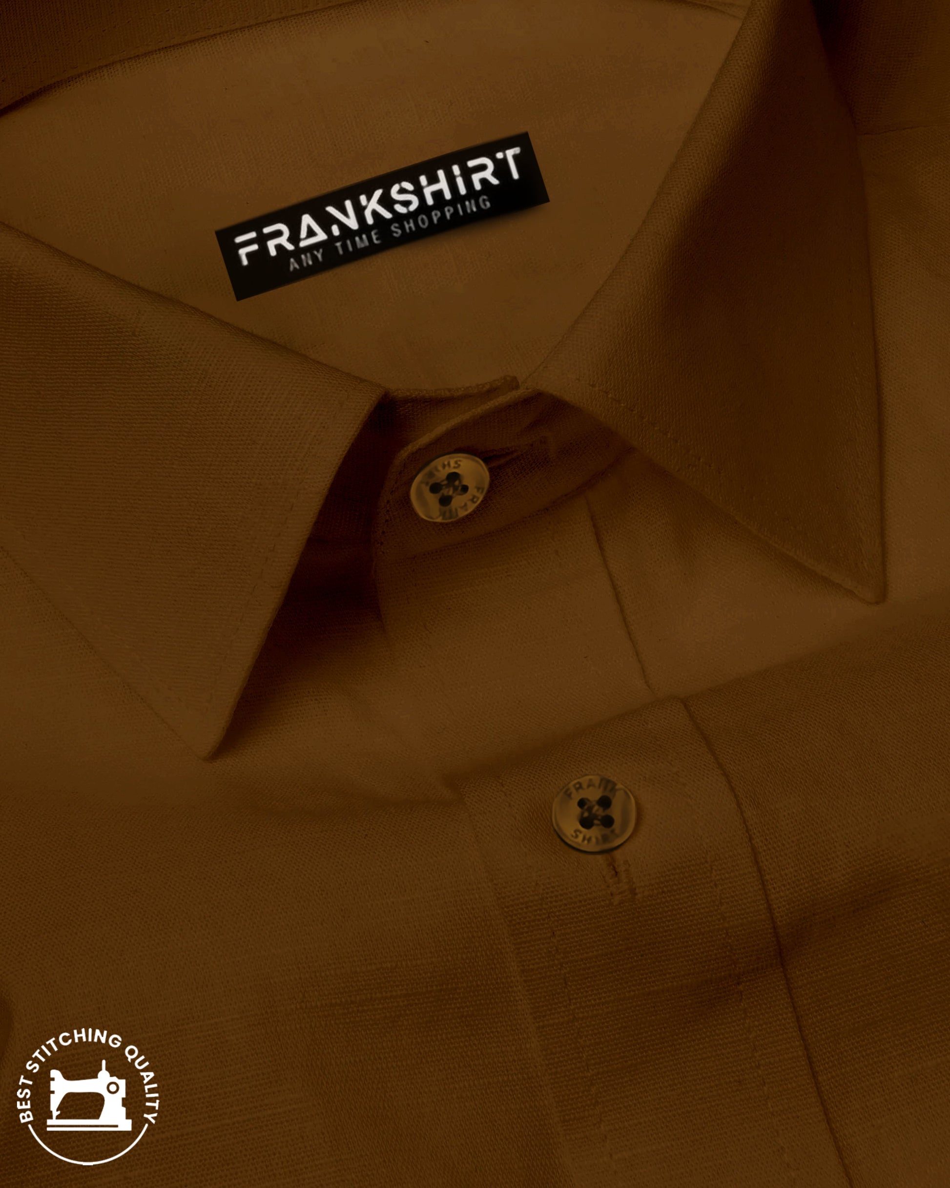 Dusty Brown I Formal Shirt I Regular Fit I 100% Cotton Shirt