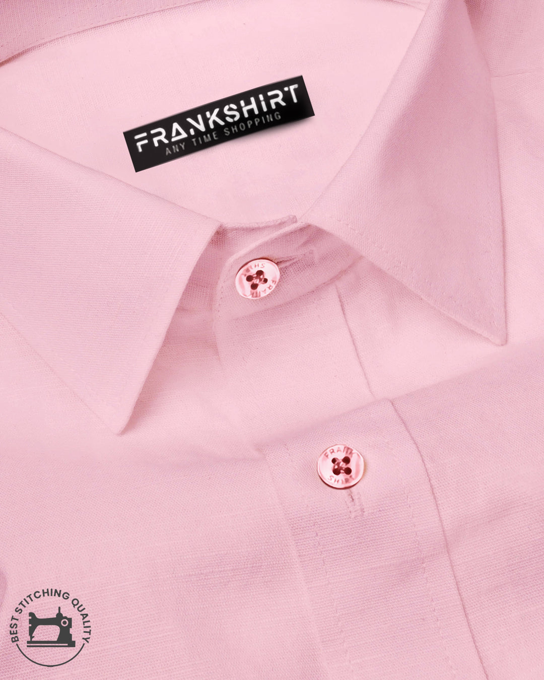 Baby Pink I Formal Shirt I Regular Fit I 100% Cotton Shirt