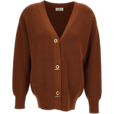 Elisabetta Franchi Sweaters BROWN