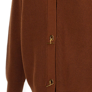 Elisabetta Franchi Sweaters BROWN