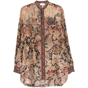 PIERRE LOUIS MASCIA Shirts BROWN