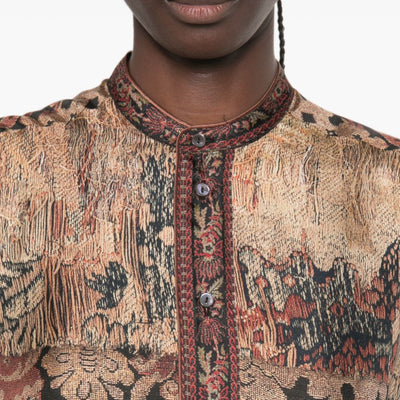 PIERRE LOUIS MASCIA Shirts BROWN