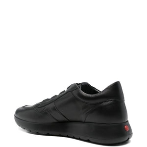 Tod's Red Dot Leather Sneakers
